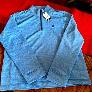 Johnnie-O Malibu Blue Long Sleeve Shirt Size 12